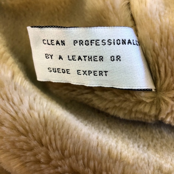 Marvin Richards Vintage Suede Faux Fur Boho Coat - Picture 7 of 7